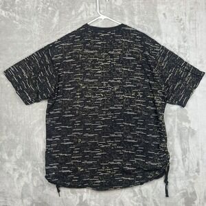 Legendary Status Mens 4XL‎ Only God Can Judge Me Graphic Tee Black Gold Splatter